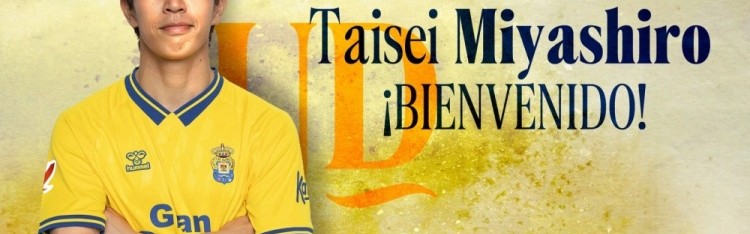 世界杯对阵表-官方：拉斯帕尔马斯租借神户胜利船前锋宫代大圣，含买断选项